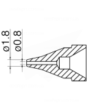 Buy Nozzle HAKKO N61-04 Купить Насадка HAKKO N61-04