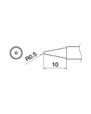 Buy Soldering Tip HAKKO T15-B Купить Паяльное жало (наконечник) HAKKO T15-B2 T12-B2