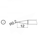 Buy Soldering Tp HAKKO HAKKO T31-02BL Купить Паяльное жало (наконечник) HAKKO T31-02BL