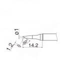 Buy Soldering Tp HAKKO HAKKO T31-03BC1 Купить Паяльное жало (наконечник) HAKKO T31-03BC1