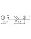 Buy Soldering Tp HAKKO HAKKO T31-03KU Купить Паяльное жало (наконечник) HAKKO T31-03KU