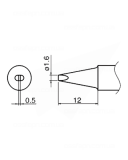 Buy Soldering Tip HAKKO T33-SSD16 Купить Паяльное жало (наконечник) HAKKO T33-SSD16
