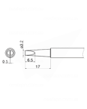 Buy Soldering Tip HAKKO T34-D32 Купить Паяльное жало (наконечник) HAKKO T34-D32
