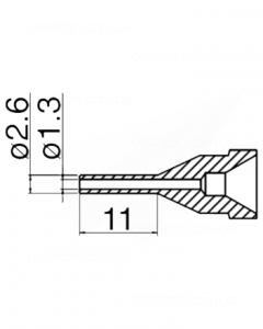 Buy Nozzle HAKKO N61-13 Купить Насадка HAKKO N61-13