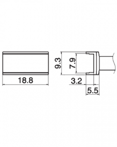 Паяльне жало (накінечник) HAKKO T15-1007 (T12-1007)