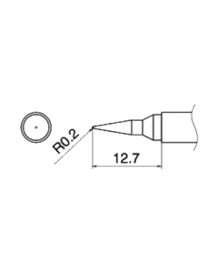 Паяльне жало (накінечник) HAKKO T15-IL (T12-IL)