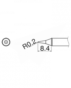 Buy Soldering Tp HAKKO HAKKO T31-02I Купить Паяльное жало (наконечник) HAKKO T31-02I