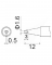 Buy Soldering Tip HAKKO T22-D16 Купить Паяльное жало (наконечник) HAKKO T22-D16