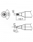 Buy Soldering Tip HAKKO T33-1610 Купить Паяльное жало (наконечник) HAKKO T33-1610