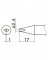 Buy Soldering Tip HAKKO T33-D24 Купить Паяльное жало (наконечник) HAKKO T33-D24