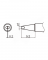 Buy Soldering Tip HAKKO T35-03D1 Купить Паяльное жало (наконечник) HAKKO T35-03D1